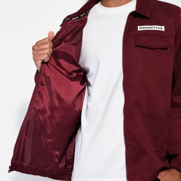 PRIMITIVE x DEMON SLAYER Tanjiro Kamado Anime Utility Jacket Men’s Size Small - Picture 4 of 16